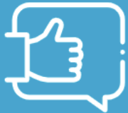 Thumbs up Chat Bubble Icon