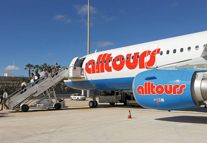 alltours air plane